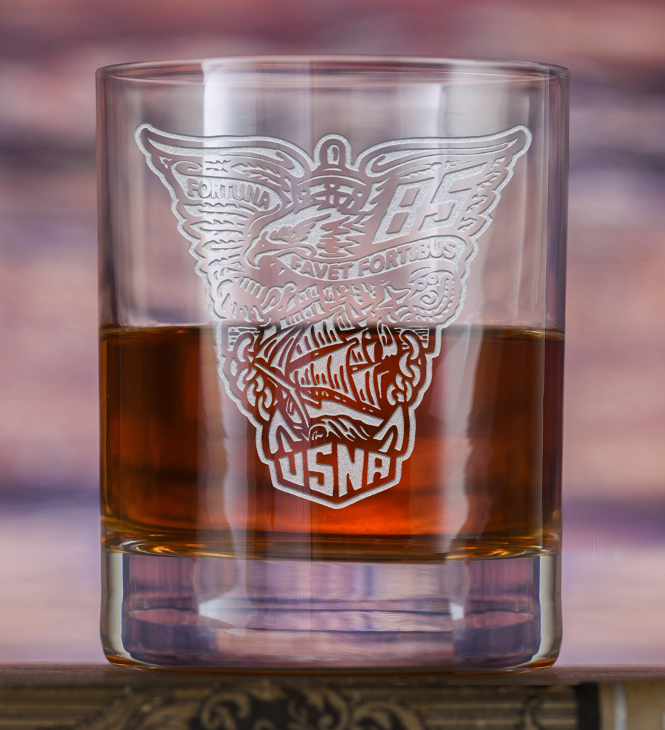 Class of '85 40th Reunion Whiskey Glass (Set of two)