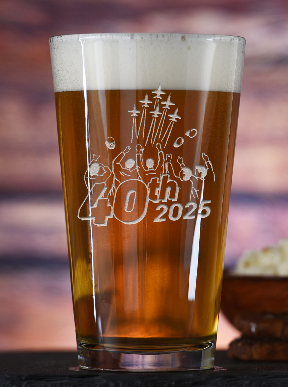Class of '85 40th Reunion Pint Glasses (Set of two)