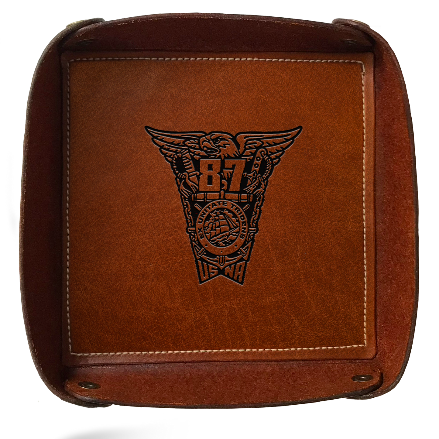 Class Crest Leather Travel Tray (Many classes)