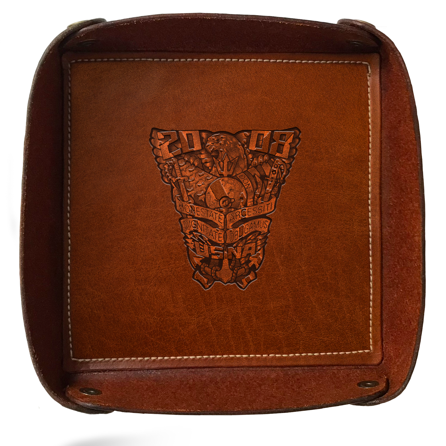 Class Crest Leather Travel Tray (Many classes)