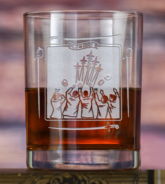 Graduation Whiskey Glass