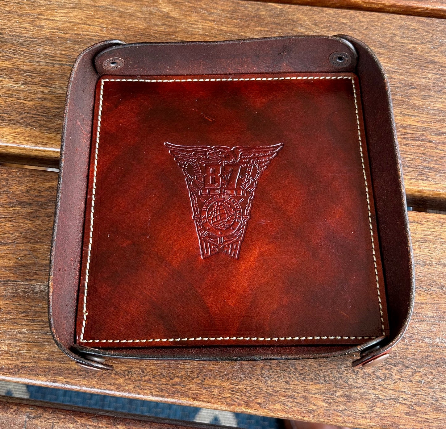 Class Crest Leather Travel Tray (Many classes)