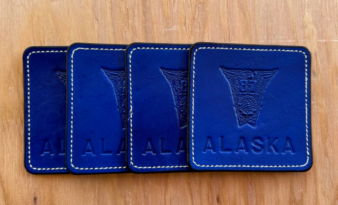 1987 Alaska Cruise Coaster Set -4