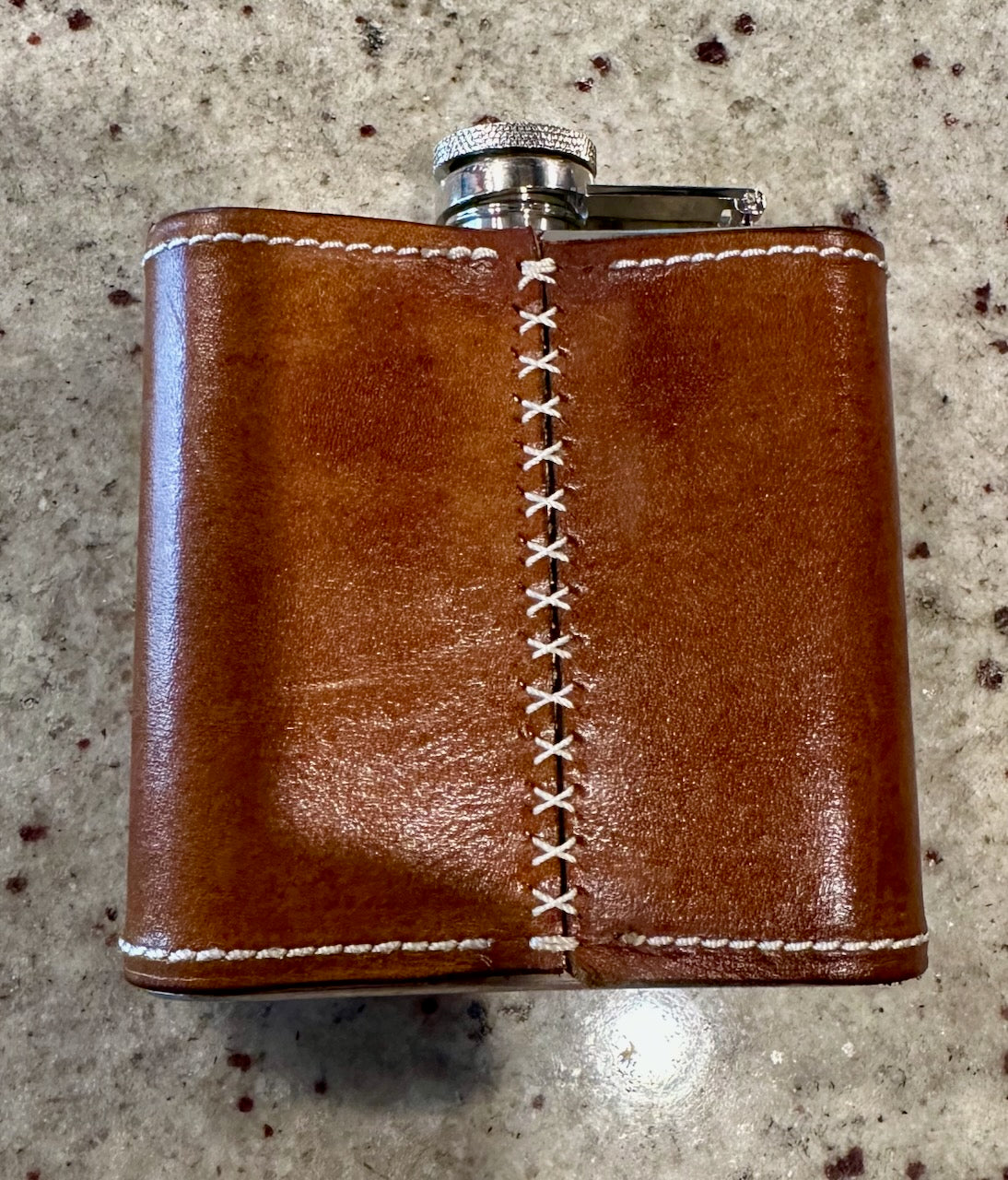 Whiskey Flask with Class Crest