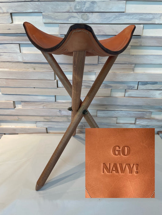 GO NAVY Safari / Tailgate Stool