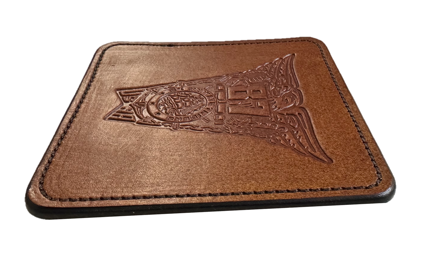 Class Crest Leather Coaster (Many classes)