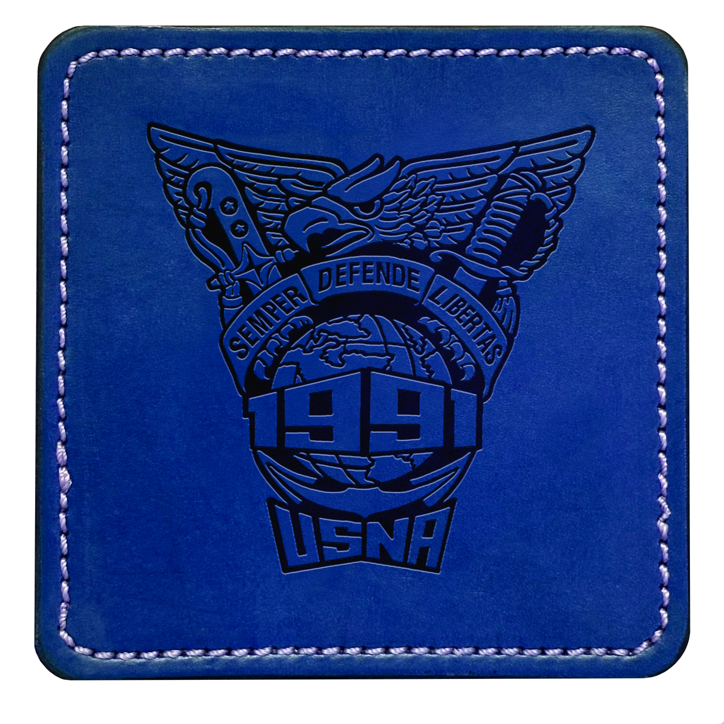 Class Crest Leather Coaster (Many classes)