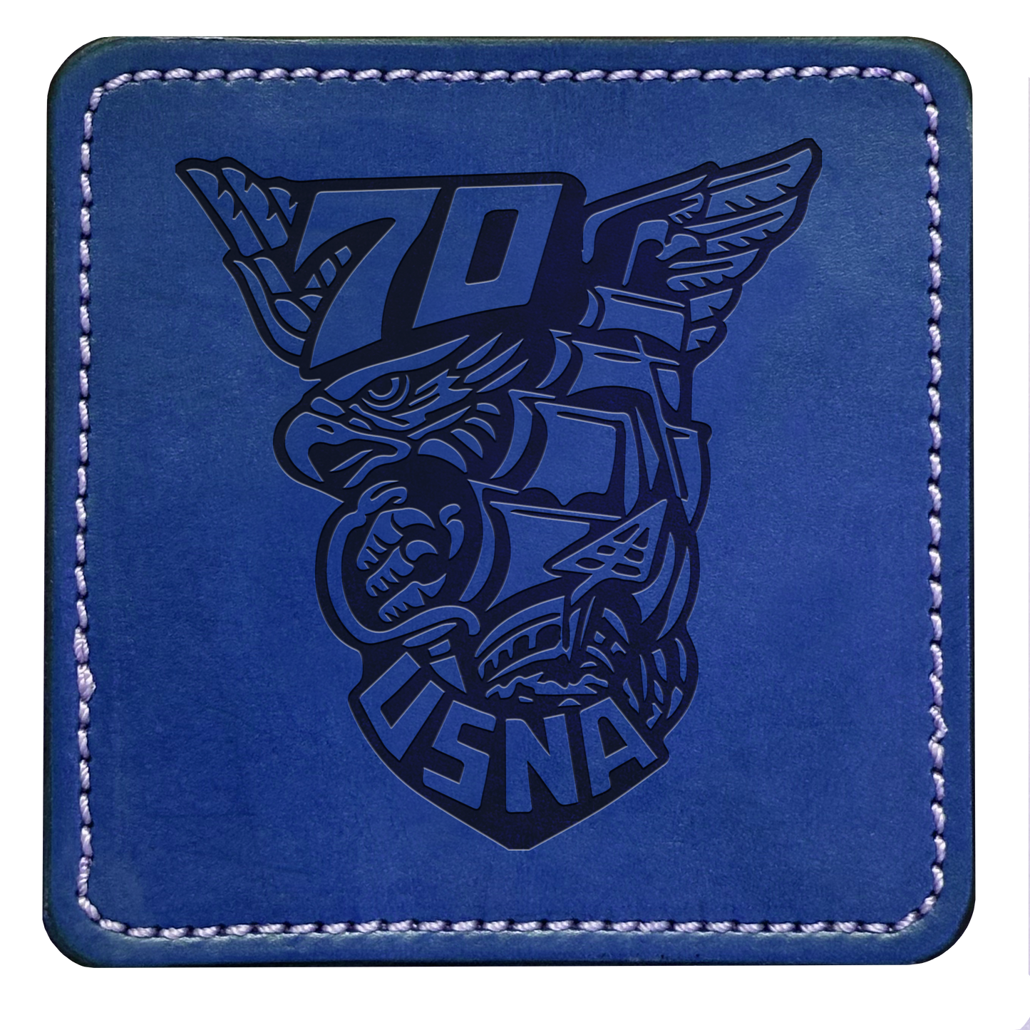 Class Crest Leather Coaster (Many classes)