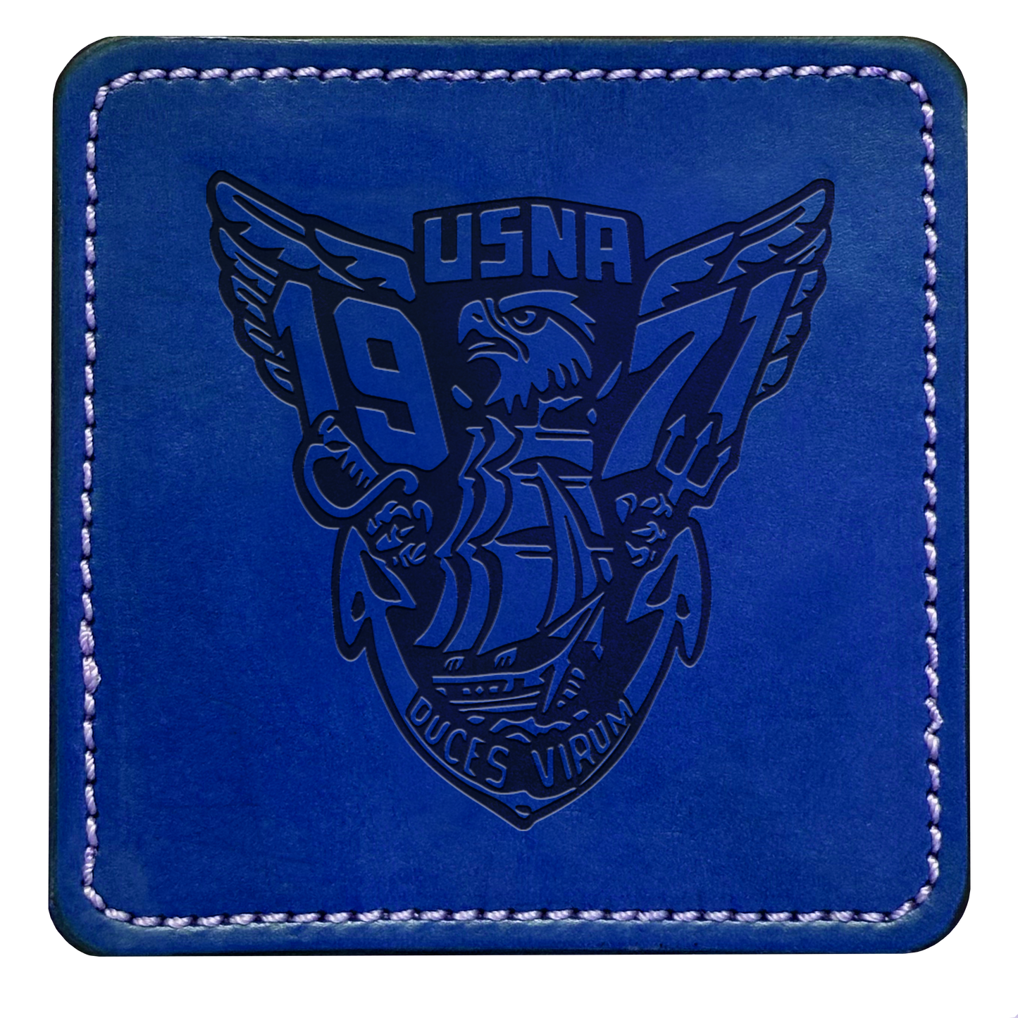 Class Crest Leather Coaster (Many classes)