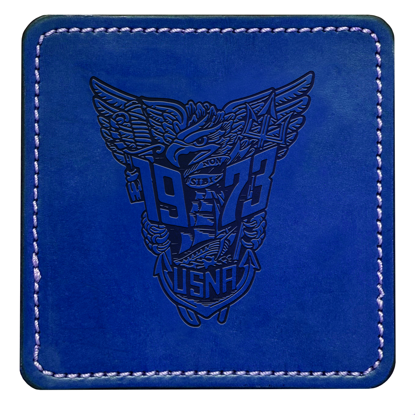 Class Crest Leather Coaster (Many classes)