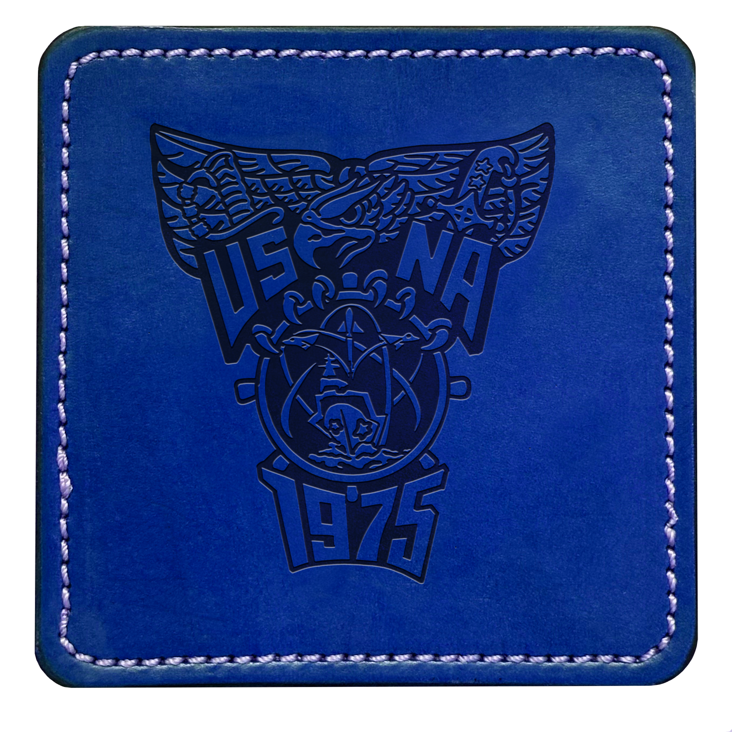 Class Crest Leather Coaster (Many classes)