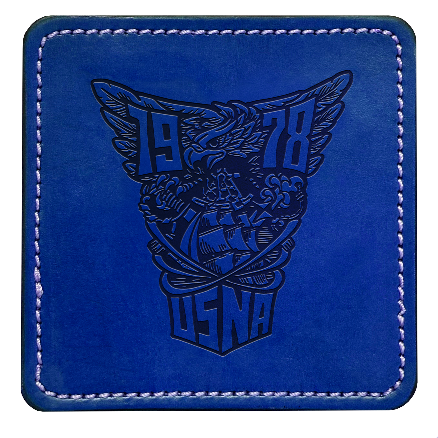 Class Crest Leather Coaster (Many classes)