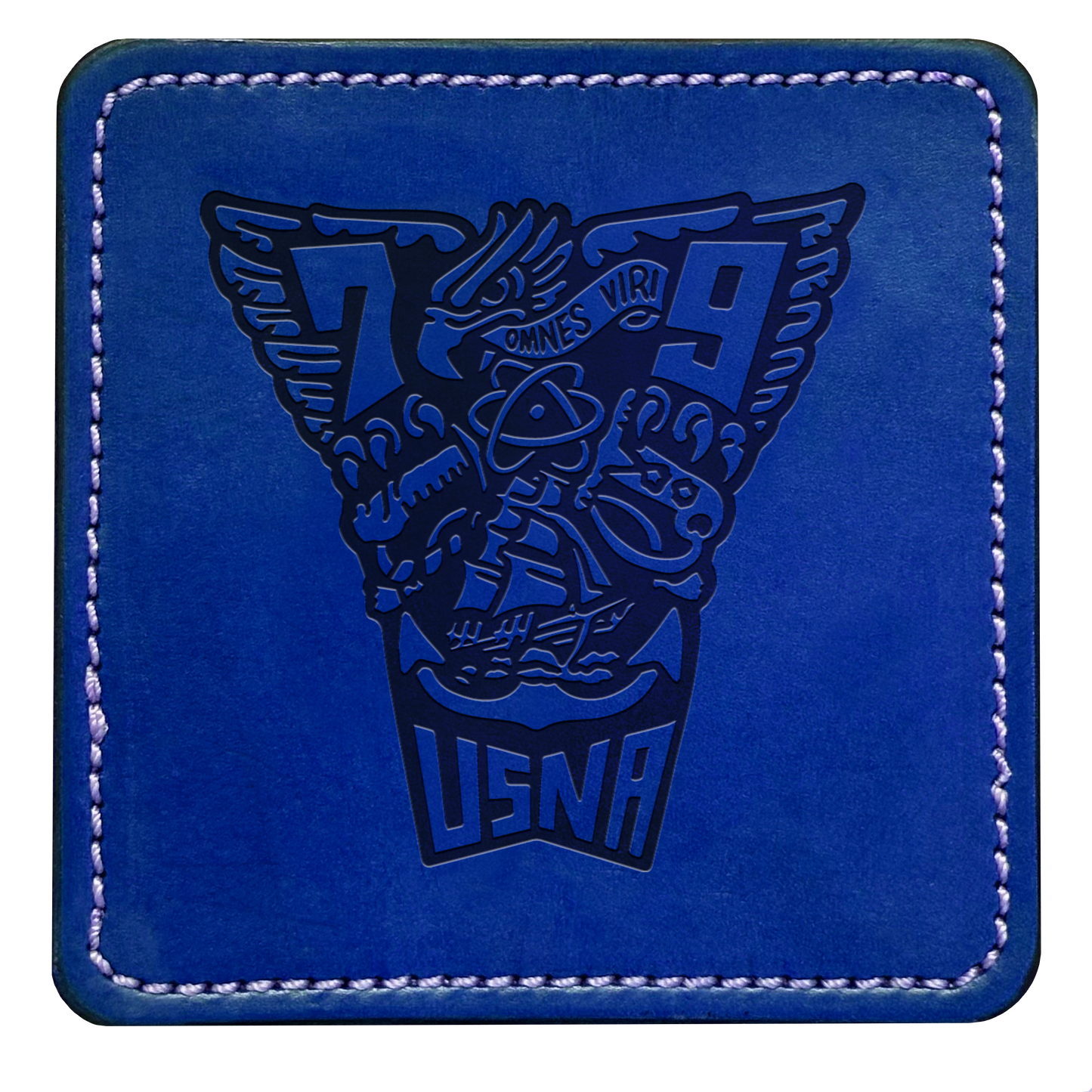 Class Crest Leather Coaster (Many classes)