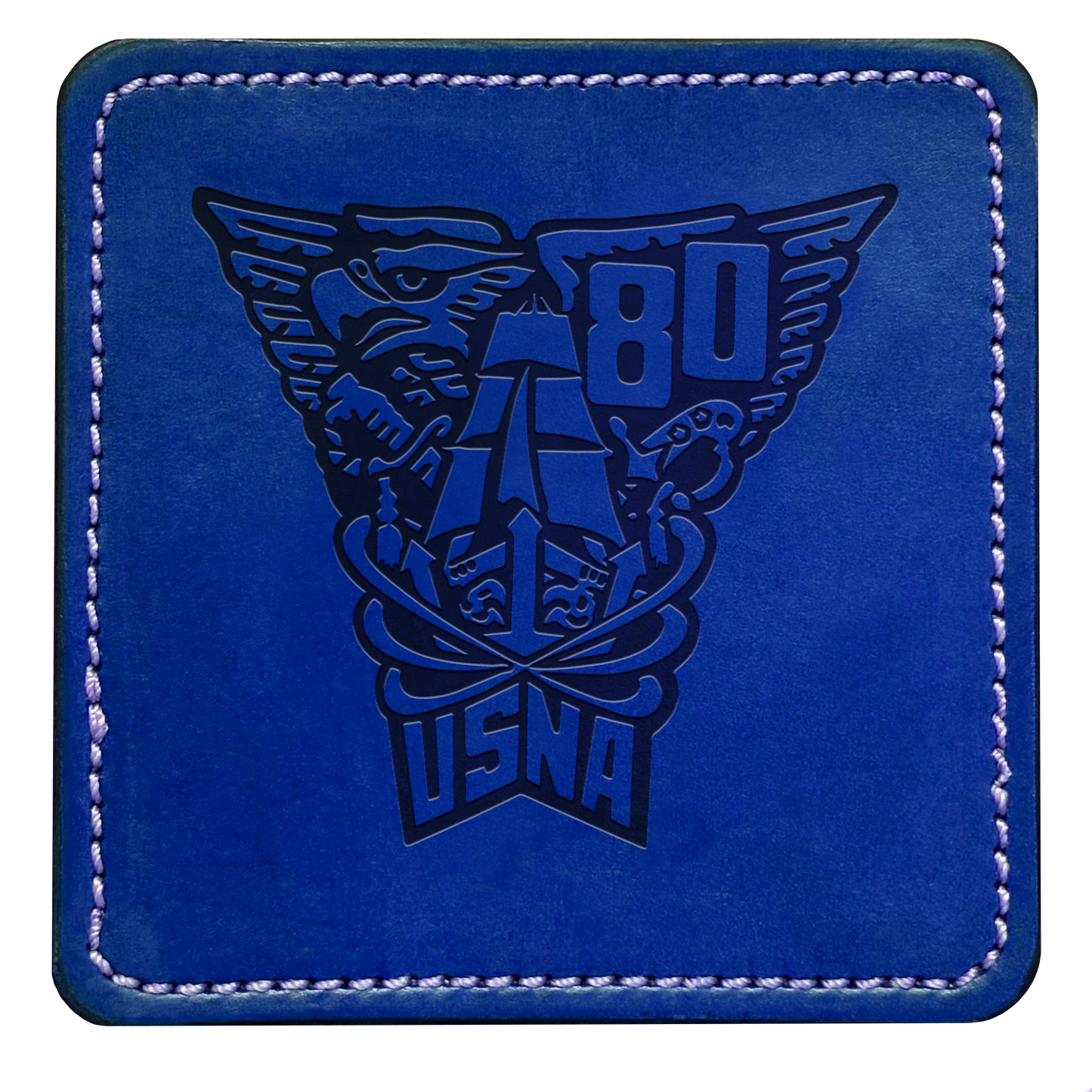 Class Crest Leather Coaster (Many classes)