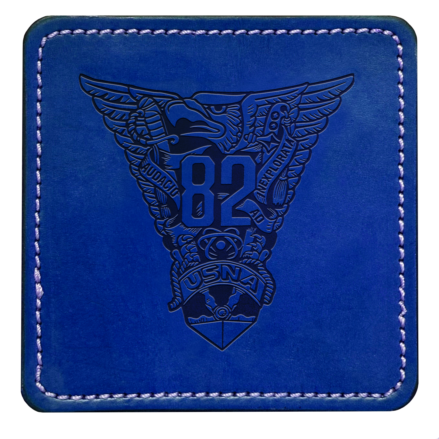 Class Crest Leather Coaster (Many classes)