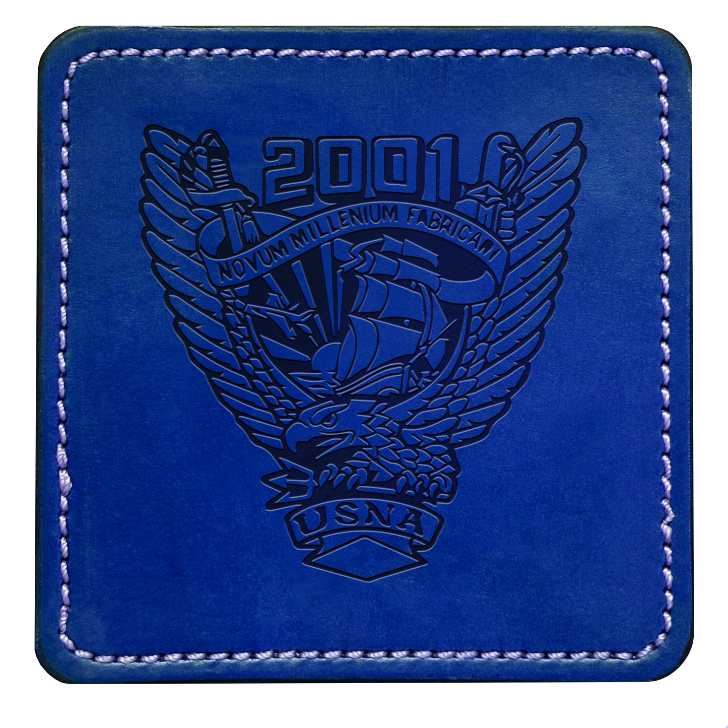 Class Crest Leather Coaster (Many classes)