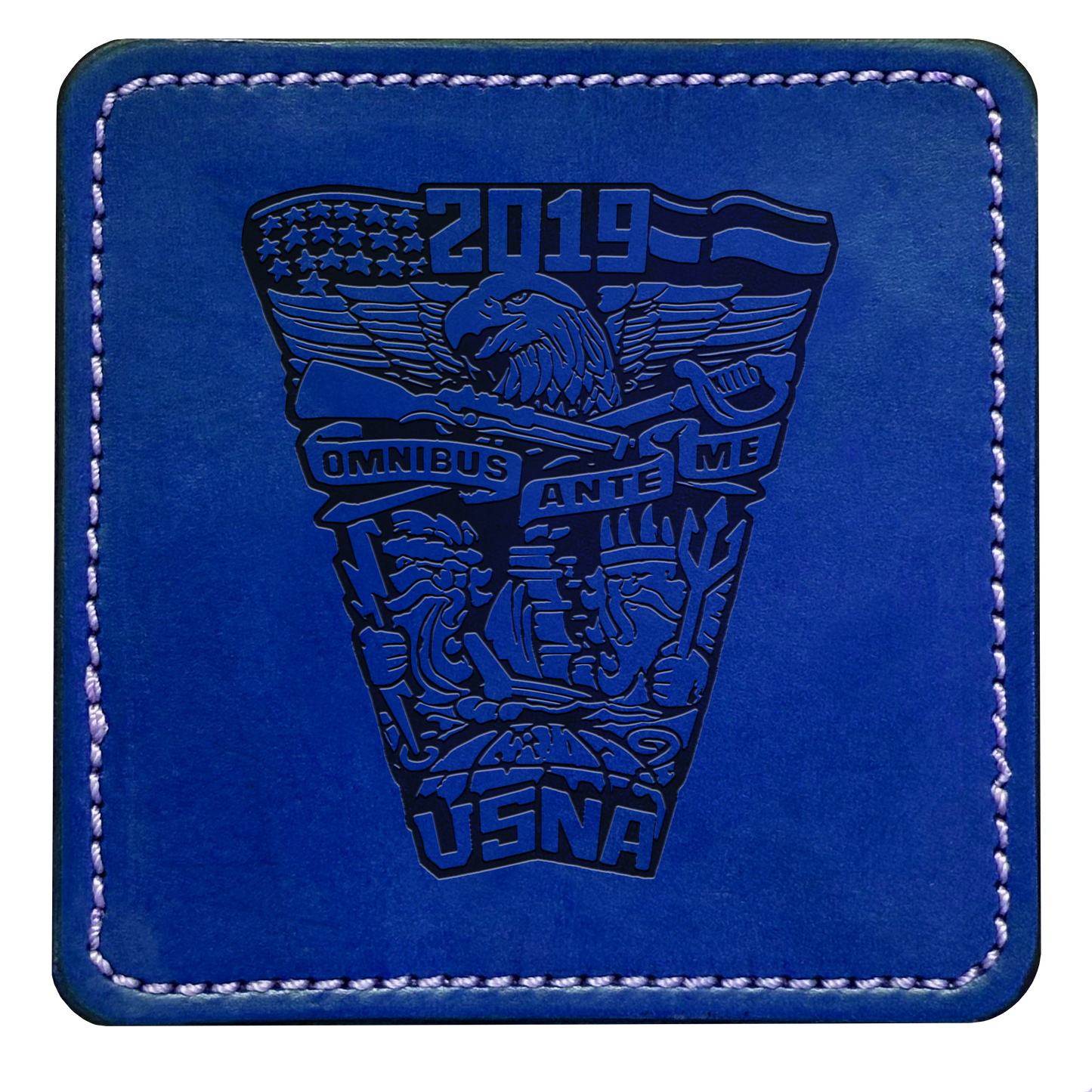 Class Crest Leather Coaster (Many classes)