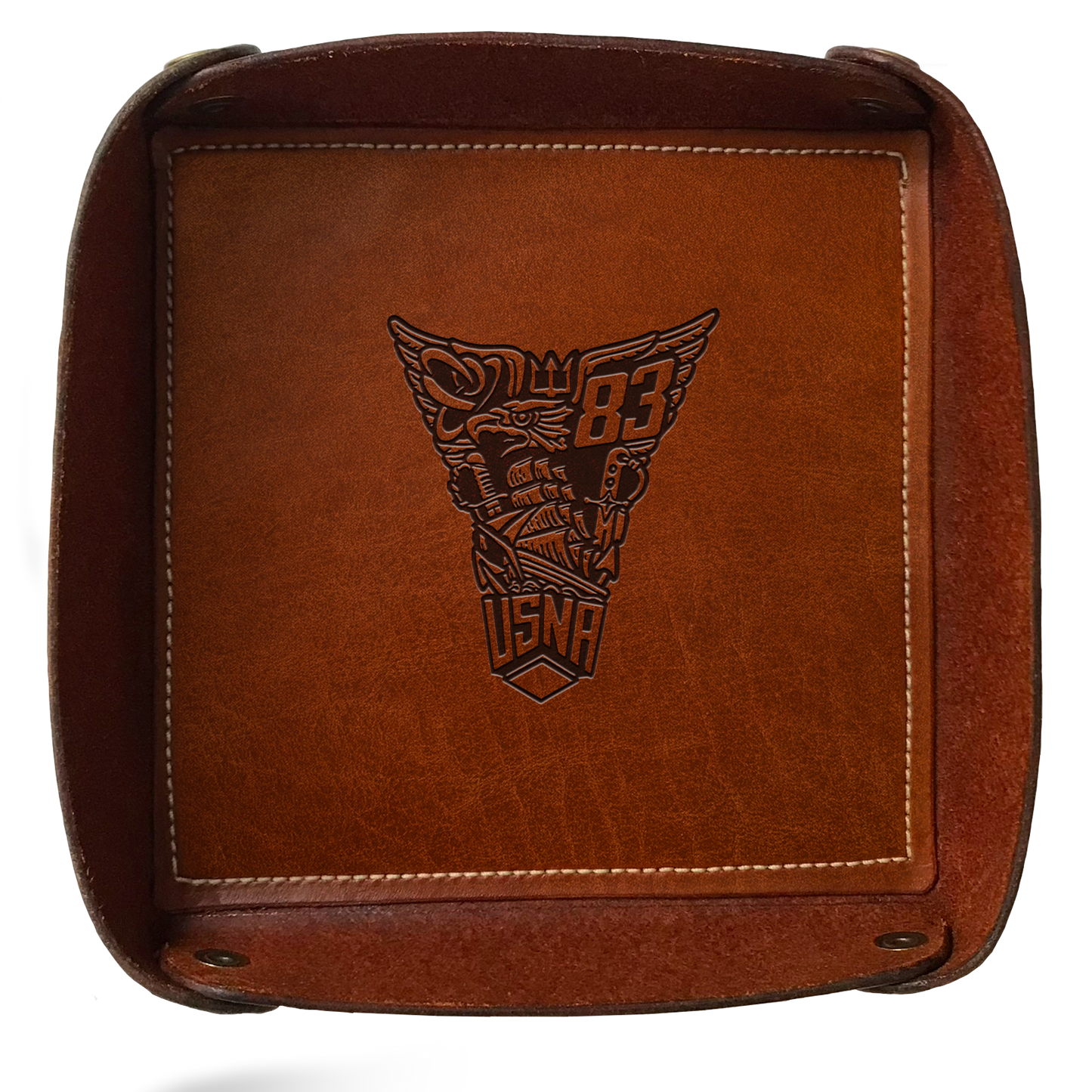 Class Crest Leather Travel Tray (Many classes)