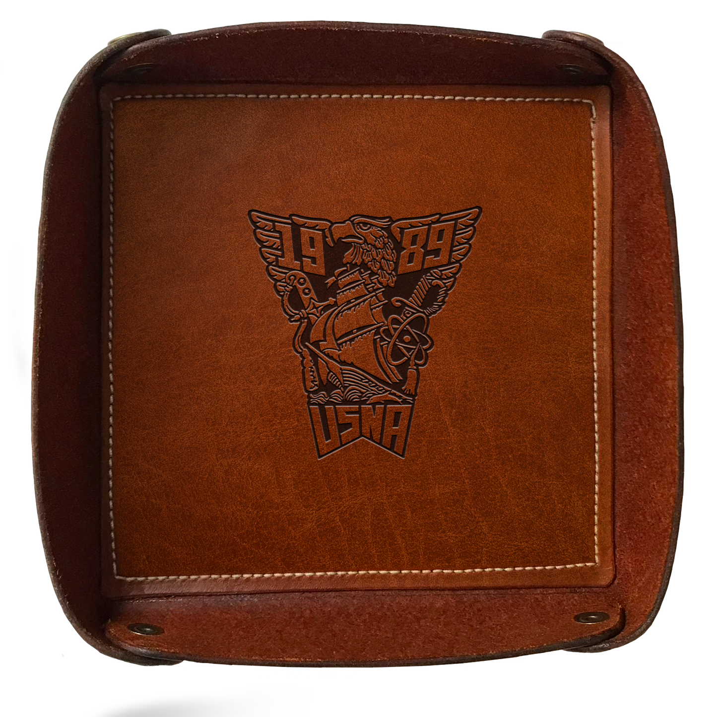 Class Crest Leather Travel Tray (Many classes)