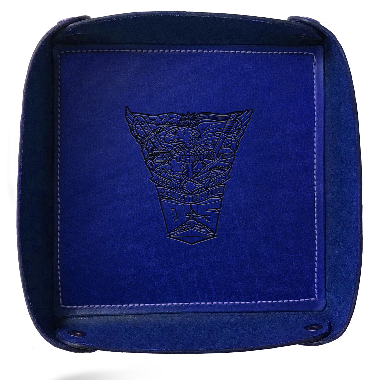 Class Crest Leather Travel Tray (Many classes)