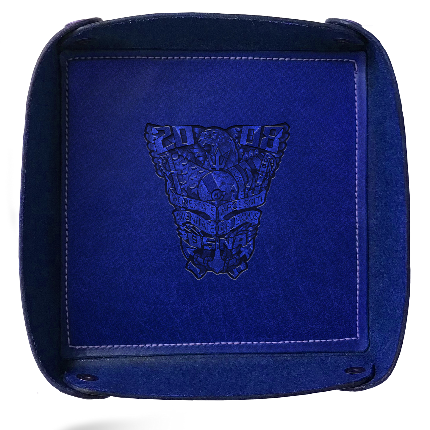 Class Crest Leather Travel Tray (Many classes)